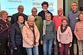 Die Digital-Lotsen Gisela Cronimus-Hohmann, Gernot Geyer, Bernd Keller, Georg Verweyen sowie Ulrike und Stephan Debes helfen Seniorinnen und Senioren beim Einstieg in die Nutzung des Internet.
