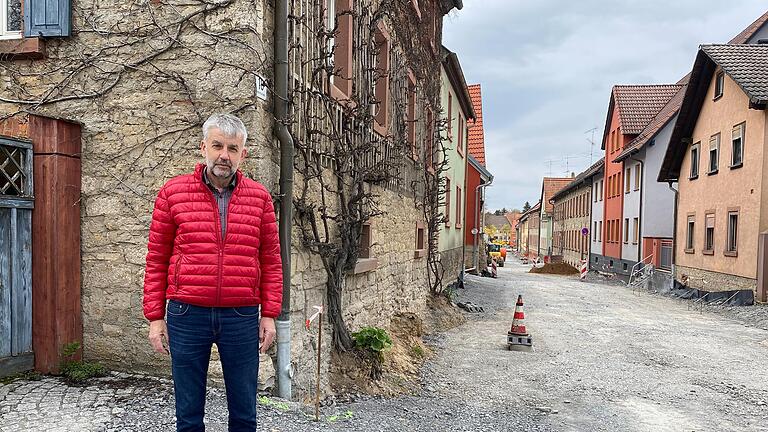 Gernot Mayer wohnt in der Untertorstraße in Billingshausen und ist von den Bauarbeiten direkt betroffen. Gernot Mayer wohnt in der Untertorstraße in Billingshausen und ist von den Bauarbeiten direkt betroffen.