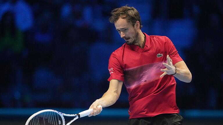 ATP-World Tour Finals in Turin       -  Tennisprofi Daniil Medwedew darf sich bei den ATP Finals über seinen ersten Sieg freuen.