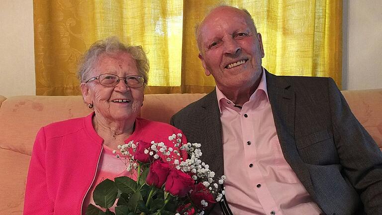 Eiserne Hochzeit feiern Theresia und Ludwig Ising im Gaukönigshöfer Ortsteil Rittershausen