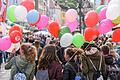 Bunt und fröhlich: So zeigte das Stadtfest auch in der Domstraße.
