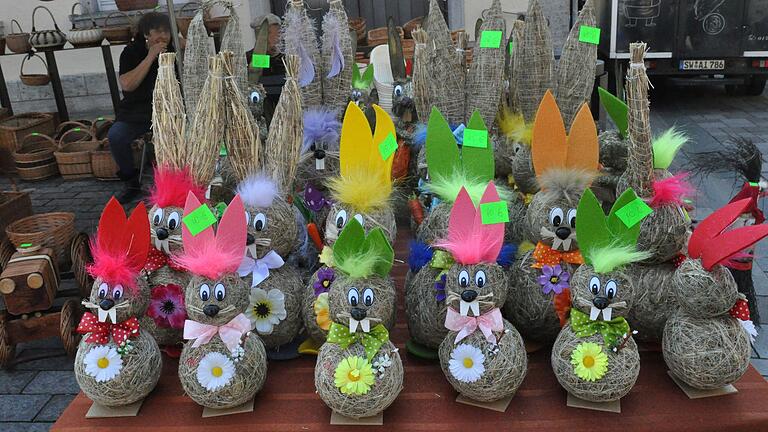 Deko-Artikel für das Osterfest waren beim Mellerschter Frühling der Renner. Deko-Artikel für das Osterfest waren beim Mellerschter Frühling der Renner.