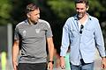 Gehen: Der FC 05 Schweinfurt trennt sich von Trainer Christian Gmünder (links), Sportleiter Robert Hettich stellt sein Amt zur Verfügung, bleibt noch bis Saisonende in beratender Funktion tätig.