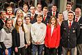 Die Geehrten (von links): Sebastian Becker (Kreisbereitschaftsleiter), Kerstin Schwarz, Steffen Willinger (stv. Bereitschaftsleiter), Theresa Endrich, Kerstin Eichhorn, Christian Wolf, Sieglinde Kreser, Markus Saller, Karin Kraus, Sven Eichhorn, Lukas Bürger (stv. Bereitschaftsleiter), Jennifer Amend (Kreisgeschäftsführerin i.V.), Alexander Vornwald (Bereitschaftsleiter), Relinde Zipprich, Jonas Pröschel, Mirko Diener, Michael Behringer (1. Stv. Vorsitzender).&nbsp;