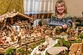 Die riesige Krippenlandschaft in Martina Hänelts Wohnzimmer in Mittelsinn (Lkr. Main-Spessart) wächst Jahr für Jahr. An die 600 Figuren besitzt die 55-Jährige mittlerweile.