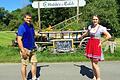 Das Wirtspaar Tobias Wendler und Franziska Grimm freut sich schon auf Gäste in der Holdermühle.