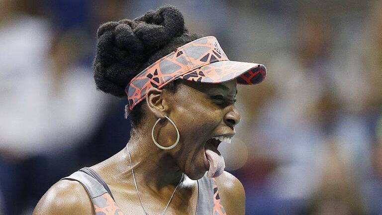 Weiter       -  Venus Williams erreichte bei den US Open das Halbfinale.