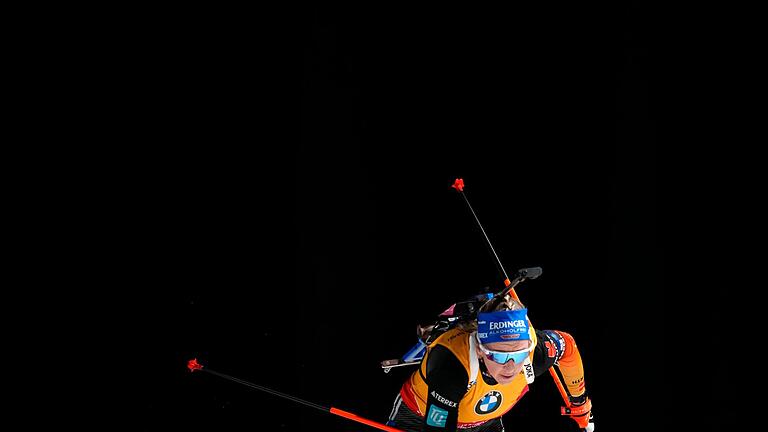 Biathlon: Weltcup       -  Franziska Preuß büßt im Gesamtweltcup weiter an Boden ein.