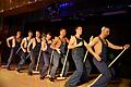 Tänzerisches Können zeigte am Ende der Büttensitzung in Holzhausen das Männerballett