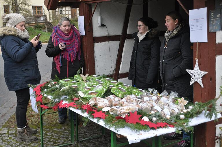 Die Kindertagesstätte 'Pfiffikus' Pfarrweisach lockte mit Süßem.