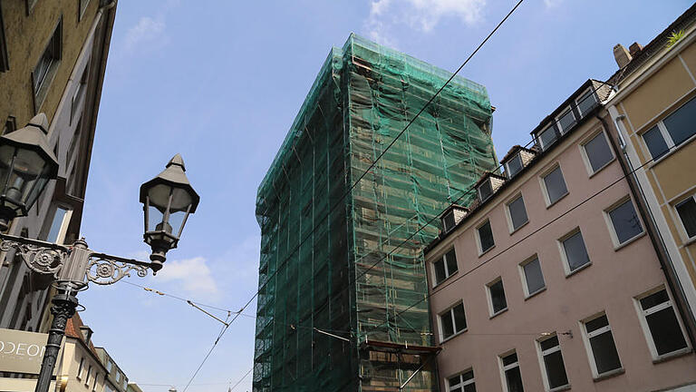 Das führere Ämterhochhaus in der Augustinerstraße.