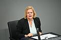 Bundestag       -  Dass im Bundesrat Teile des sogenannten Sicherheitspakets blockiert worden sind, ärgert Bundesinnenministerin Nancy Faeser (SPD). Auch Bundeskanzler Olaf Scholz (SPD) hat sich dazu kritisch geäußert. (Archivbild)