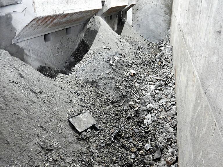 Sieben bis acht Prozent Metall wird bislang aus der Schlacke geholt. Sieben bis acht Prozent Metall wird bislang aus der Schlacke geholt.