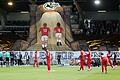 Sehnsuchtsort 3. Liga: Die Würzburger Fans verdeutlichen vor Anpfiff mit einer eindrucksvollen Choreografie noch einmal ihren großen Traum vom Aufstieg.