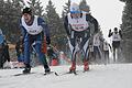 Die Freude am Langlauf-Wettkampf am Roten Moor steht den Sportlern ins Gesicht geschrieben.       -  Die Freude am Langlauf-Wettkampf am Roten Moor steht den Sportlern ins Gesicht geschrieben.