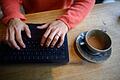 Notebookfreies Café - Magdeburg       -  Stundenlang Arbeiten im Café: Das machen einige Gastronomen nicht mehr mit.
