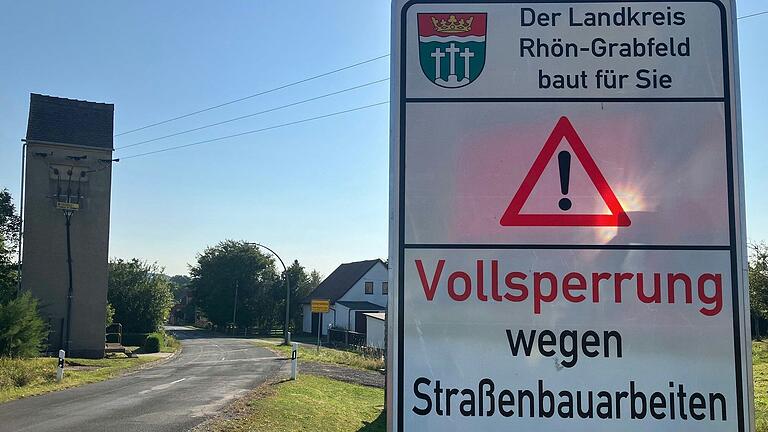 Kreisstraße NES 46: Ausbau der Ortsdurchfahrt Untereßfeld