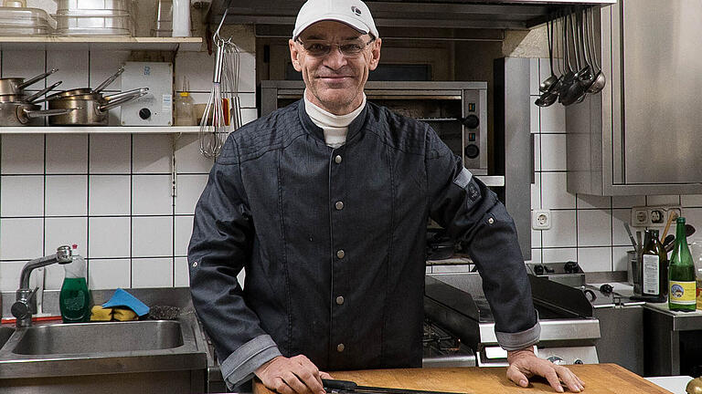 Christof Zirkelbach vom Restaurant 'Zur Holzmühle' in Uettingen.