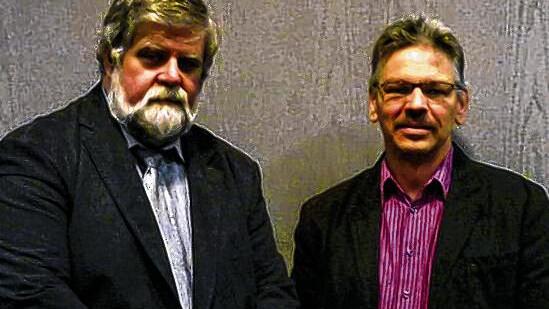 Gleichberechtigte Vorsitzende: Albrecht Vornberger und Albert Greiner.