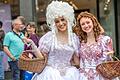 Zum Auftakt des alljährlichen Mozartfestes traten in Würzburg viele Musikerinnen und Musiker an verschiedenen Plätzen in der Würzburger Innenstadt auf.