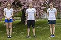 Gehen bei der Freiwasser-Europameisterschaft in Budapest an den Start: (von links) Leonie Beck, Ruwen Straub und Lea Boy vom SV Würzburg 05.