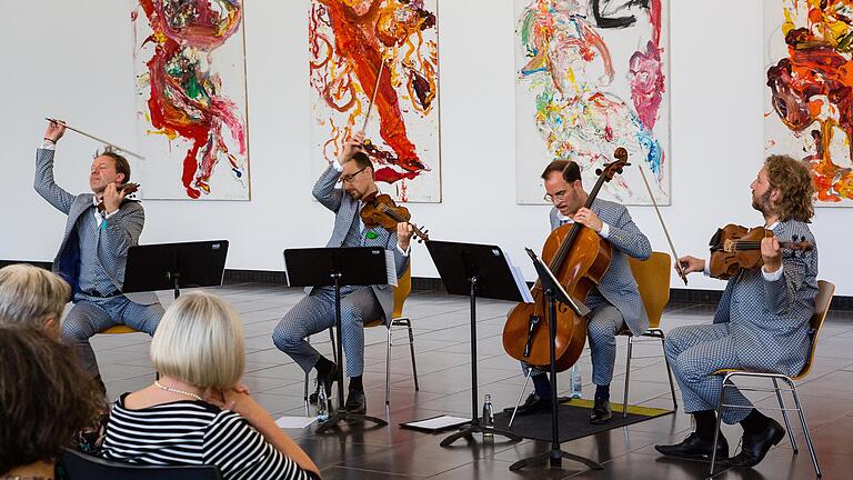 Das Kaiser Quartett faszinierte beim Nachsommer in der Kunsthalle.&nbsp;