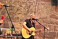 Claudia Koreck und Gunnar Graewert beim Konzert auf der Scherenburg.