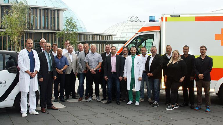 Die Referenten und Organisatoren des Angel-Workshops am Rhön-Klinikum Campus Bad Neustadt. Die Referenten und Organisatoren des Angel-Workshops am Rhön-Klinikum Campus Bad Neustadt.