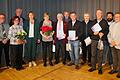 Auf dem Foto: 2. Vorsitzender Jürgen Brembs, Seniorenbeauftragte Martina Keller, 3. BM Manfred Peter, 1. BM Simone Seufert, Seniorenbeauftragte Jutta Pfister, Gerhard Schmitt, Alt-BM Arthur Arnold, Manfred Full, Herbert Rückert, Roland Glückler, 3. Vorsitzender Sotirios Stefanis, 1. Vorsitzender Peter Keller.