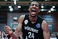 Können die FIT/One Würzburg Baskets (im Bild: Aubrey Dawkins) gegen die NINERS Chemnitz einen Heimsieg feiern?