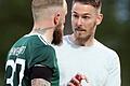 Der Trainer und sein verlängerter Arm: FC-05-Coach Tobias Strobl (rechts) schätzt die enorme Erfahrung des Schweinfurter Neuzugangs Daniel Adlung.