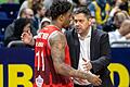 Der Baumeister des aktuellen Erfolgs der Baskets und sein verlängerter Arm auf dem Parkett: Trainer Sasa Filipovski und sein Spielmacher Stanley Whittaker.