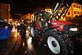 Protest der Landwirte - Hammelburg       -  Bei der Demonstration von Landwirten ziehen zahlreiche Traktoren und Schlepper durch die Stadt.