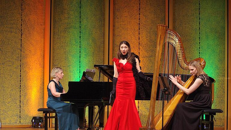 Das Trio Melodia beim Kissinger Winterzauber       -  Das Trio Melodia beim Kissinger Winterzauber