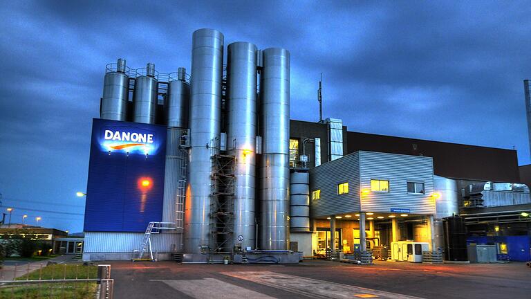 Danone will in sein Werk in Goßmannsdorf investieren (Archivbild).