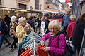 Mantelsonntag mit Herbstmarkt und verkaufsoffenen Geschäften in Bad Kissingen.       -  Mantelsonntag mit Herbstmarkt und verkaufsoffenen Geschäften in Bad Kissingen.