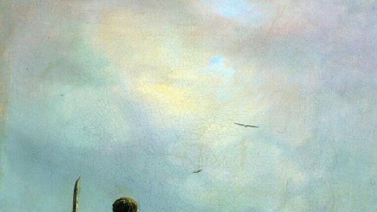 Carl Spitzweg: „Sennerin und Mönch“, 1838.