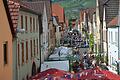 Blick auf die sechste Auflage des Thüngersheimer Höfe-Festes.