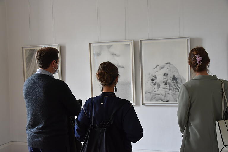 Die Kunst ist im Schloss Oberschwappach wieder aus dem Dornröschenschlaf erwacht, worüber sich Kunstliebhaber freuen. Die Kunst ist im Schloss Oberschwappach wieder aus dem Dornröschenschlaf erwacht, worüber sich Kunstliebhaber freuen.