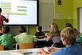 Elektronische Whiteboards lösen die klassische grüne Tafel in den Klassenzimmern immer weiter ab. Die Pädagogen der Region wünschen sich dennoch weitere Unterstützung bei der Digitalisierung, auch wenn sie ihre Schulen grundsätzlich auf einem guten Weg sehen.&nbsp;