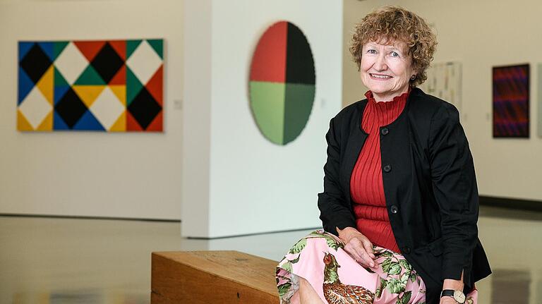 Marlene Lauter in einem Ausstellungsraum des Museums im Kulturspeicher. Marlene Lauter in einem Ausstellungsraum des Museums im Kulturspeicher.