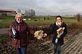 Janet Emig (links) und Nadja Schneider freuen sich auf das neue Kooperationsprojekt aus der Rhön. Foto: Anna-Lena Bieneck       -  Janet Emig (links) und Nadja Schneider freuen sich auf das neue Kooperationsprojekt aus der Rhön. Foto: Anna-Lena Bieneck