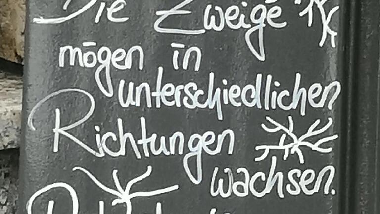 Familie großgeschrieben: Bei den Hämmerleins sieht man das schon am Hauseingang. Familie großgeschrieben: Bei den Hämmerleins sieht man das schon am Hauseingang.