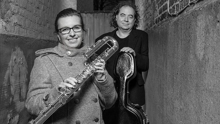 Beatrix Wagner und Gerald Eckert werden beim Konzert zur Ausstellung von Peter Casagrande für Überraschungsmomente sorgen. Beatrix Wagner und Gerald Eckert werden beim Konzert zur Ausstellung von Peter Casagrande für Überraschungsmomente sorgen.