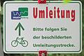 Der Stromkabelbau zwischen Steinbach und Sendelbach bedingt eine Sperrung des Radwegs am Main. Für den überörtlichen Mainradweg wurde eine Umleitung auf der anderen Mainseite zwischen Gemünden und Lohr ausgewiesen.