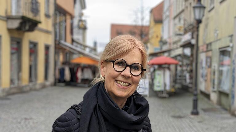 Anja Falkenberg (59) aus Kitzingen. Anja Falkenberg (59) aus Kitzingen.