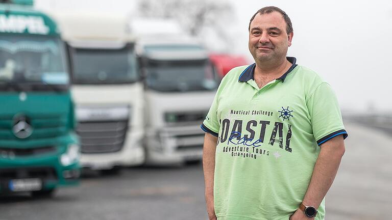 Stefan Traber, 49 Jahre, Kraftfahrer aus Rheinland-Pfalz. Stefan Traber, 49 Jahre, Kraftfahrer aus Rheinland-Pfalz.