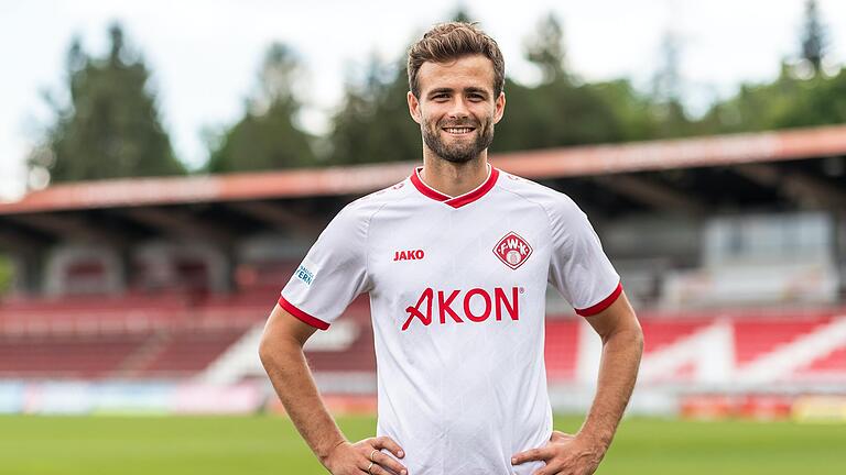 Daniel Hägele von den Würzburger Kickers. Daniel Hägele von den Würzburger Kickers.