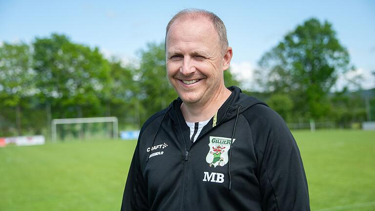 Markus Bach (Foto von Mai) ist Co-Trainer des TSV Großbardorf.