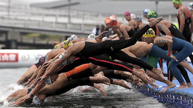 Schwimm-WM 2019       -  Start in die Schwimm-WM: Der Würzburger Sören Meißner kam über die 5 Kilometer im Freiwasser nur Platz 25.